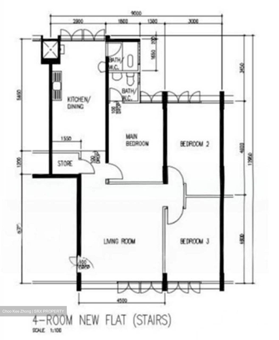 Blk 101 Hwi Yoh Court (Serangoon), HDB 4 Rooms #569312051